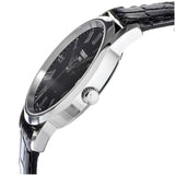 Tissot Classic Dream Black Dial Black Leather Strap Watch for Men - T033.410.16.053.01