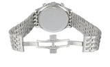 Tissot T Classic Tradition Chronograph White Dial Silver Mesh Bracelet Watch For Men - T063.617.11.037.00