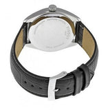 Tissot T Classic PR 100 White Dial Black Leather Strap Watch for Men - T101.410.16.031.00