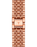 Tissot T Classic Everytime White Dial Rose Gold Mesh Bracelet Watch for Men - T109.610.33.032.00