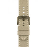 Tissot T Sport Chrono XL Beige Dial Khakhi Green Nylon Strap Watch for Men - T116.617.33.267.00