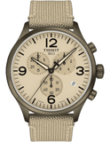 Tissot Chrono XL Beige Diag Beige NATO Strap Watch For Men - T116.617.37.267.01