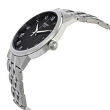 Tissot Classic Dream Black Dial Silver Steel Strap Watch For Men - T129.410.11.053.00