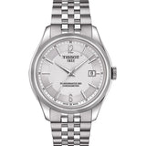 Tissot Ballade Powermatic 80 Cosc Price White Dial Silver Steel Strap Watch For Men - T108.408.11.037.00