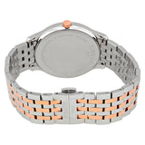 Tissot T Classic Tradition White Dial Two Tone Mesh Bracelet Watch For Men - T063.610.22.037.01