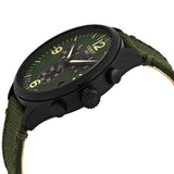 Tissot Chrono XL Green Dial Green NATO Strap Watch For Men - T116.617.37.097.00