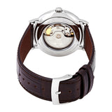 Tissot T Classic Le Locle Automatic Silver Dial Brown Leather Strap Watch For Women - T006.207.16.038.00