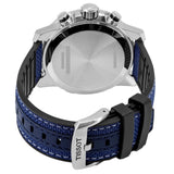 Tissot Supersport Chrono Black Dial Blue Nylon Strap Watch for Men - T125.617.17.051.03