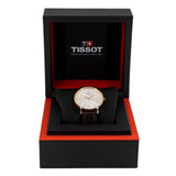 Tissot Everytime Gent Silver Dial Brown Leather Strap Watch for Men - T143.410.36.011.00