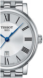 Tissot Carson Premium Quartz Silver Dial Silver Steel Strap Watch For Men - T122.410.11.033.00