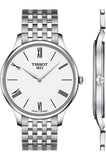 Tissot T Classic Tradition 5.5 White Dial Watch For Men - T063.409.11.018.00