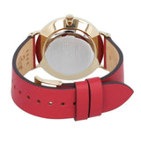 Coach Perry Red Dial Red Leather Strap Watch for Women - 14503722