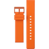 Tommy Hilfiger Clark Chronograph Grey Dial Orange Rubber Strap Watch For Men - 1792084