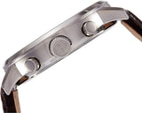 Tommy Hilfiger Aiden Quartz Black Dial Brown Leather Strap Watch for Men - 1791309