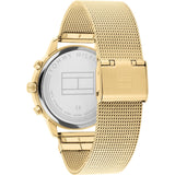 Tommy Hilfiger Blake Quartz Gold Dial Gold Mesh Bracelet Watch for Women - 1782302