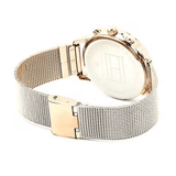 Tommy Hilfiger Blake Quartz Gold Dial Gold Mesh Bracelet Watch for Women - 1782303