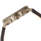 Tommy Hilfiger Briggs Chronograph Black Dial Brown Leather Strap Watch for Men - 1791425