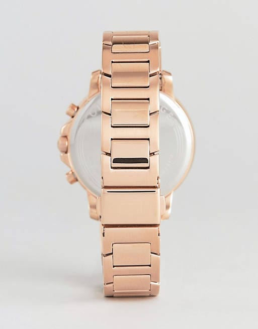 Tommy Hilfiger Claudia Rose Gold Dial Rose Gold Steel Strap Watch for Women - 1781743