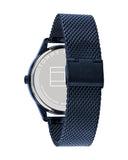Tommy Hilfiger Damon Quartz Blue Dial Blue Mesh Bracelet Watch for Men - 1791421