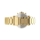 Tommy Hilfiger Daniel Chronograph Blue Dial Gold Steel Strap Watch for Men - 1710384