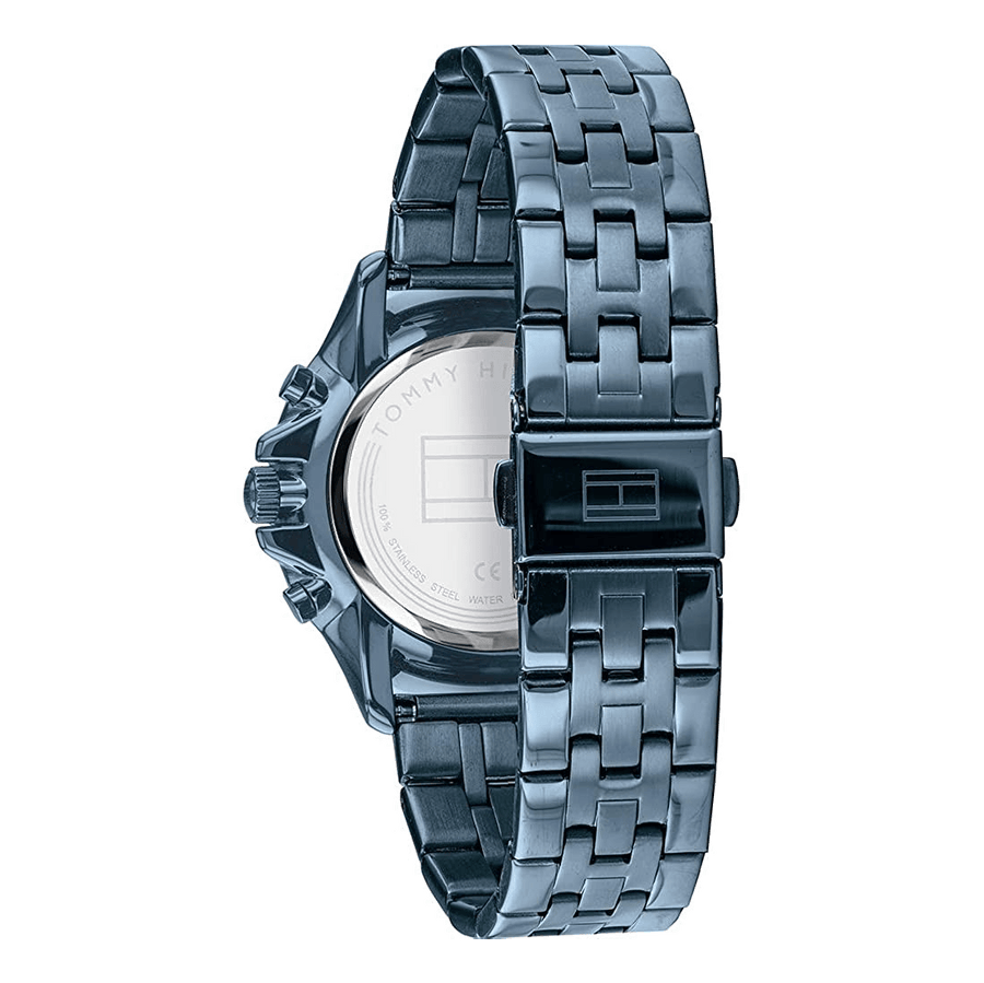 Tommy Hilfiger Harper Quartz Blue Dial Blue Steel Strap Watch For Women - 1782227
