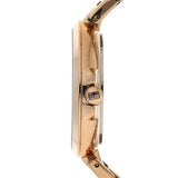 Tommy Hilfiger Angela Quartz White Dial Rose Gold Steel Strap Watch for Women - 1782124