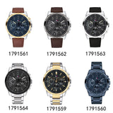 Tommy Hilfiger Iconic Quartz Black Dial Silver Steel Strap Watch for Men - 1791564
