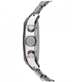 Tommy Hilfiger Jackson Quartz Black Dial Silver Steel Strap Watch for Men - 1791243