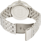 Tommy Hilfiger Jenna Quartz White Dial Silver Steel Strap Watch for Women - 1782068
