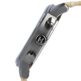 Tommy Hilfiger Kane White Dial Beige Leather Strap Watch for Men - 1710399