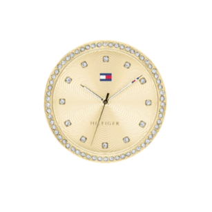 Tommy Hilfiger Lynn Quartz Gold Dial Gold Mesh Bracelet Watch For Women - 1781864