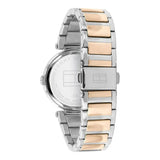 Tommy Hilfiger Lynn Quartz White Dial Two Tone Steel Strap Watch For Women - 1782236