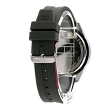 Tommy Hilfiger Mason Black Dial Black Rubber Strap Watch for Men - 1791792