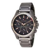 Tommy Hilfiger Mason Grey Dial Grey Steel Strap Watch for Men - 1791790