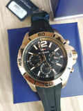 Tommy Hilfiger Sport Multifunction Black Dial Black Rubber Strap Watch for Men - 1791145