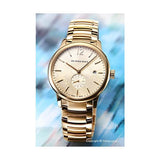 Burberry The Classic Gold Dial Gold Steel Strap Watch for Men - BU10006