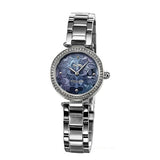 Coach Park Mother of Pearl Blue Dial Silver Steel Strap Watch for Women - 14503224