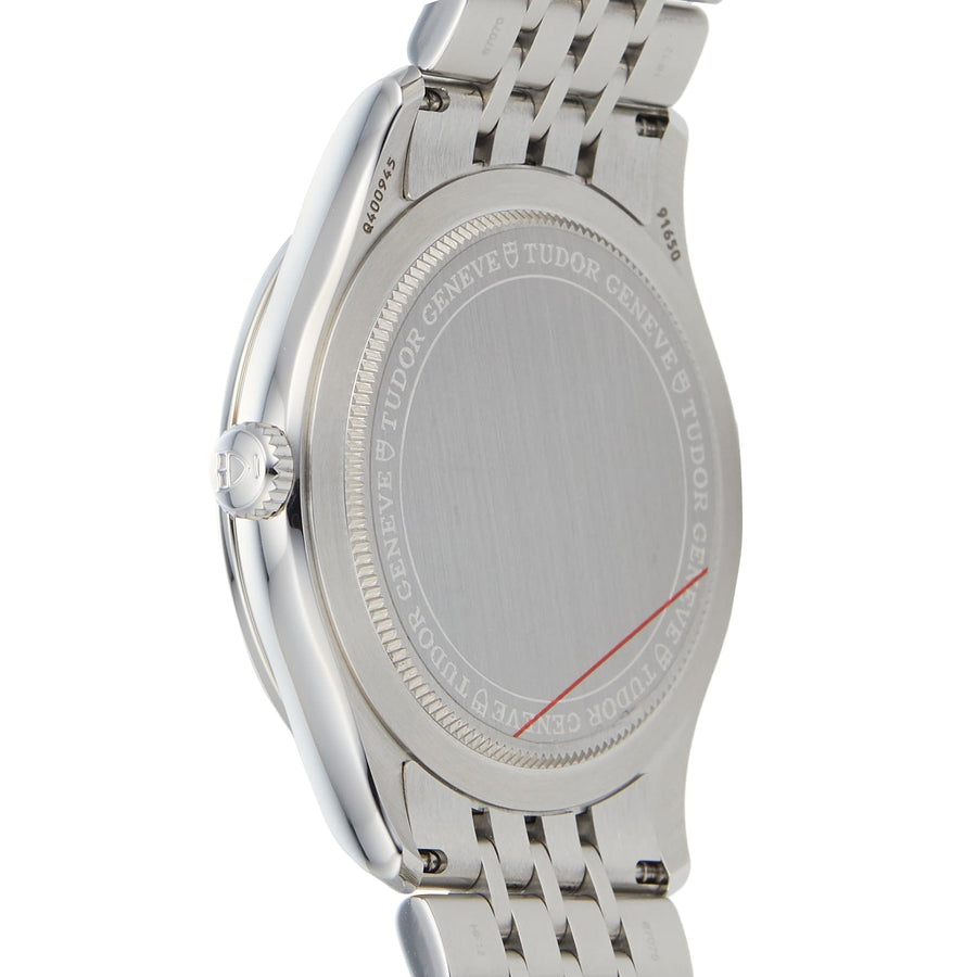 Tudor 1926 Automatic Black Dial Silver Steel Strap Watch for Men - M91650-0002