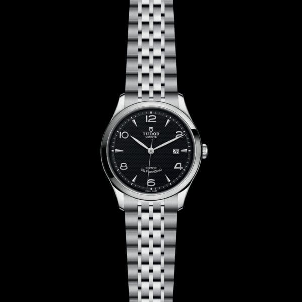 Tudor 1926 Automatic Black Dial Silver Steel Strap Watch for Men - M91650-0002