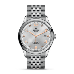 Tudor 1926 Automatic Diamonds Silver Dial Silver Steel Strap Watch for Men - M91650-0003