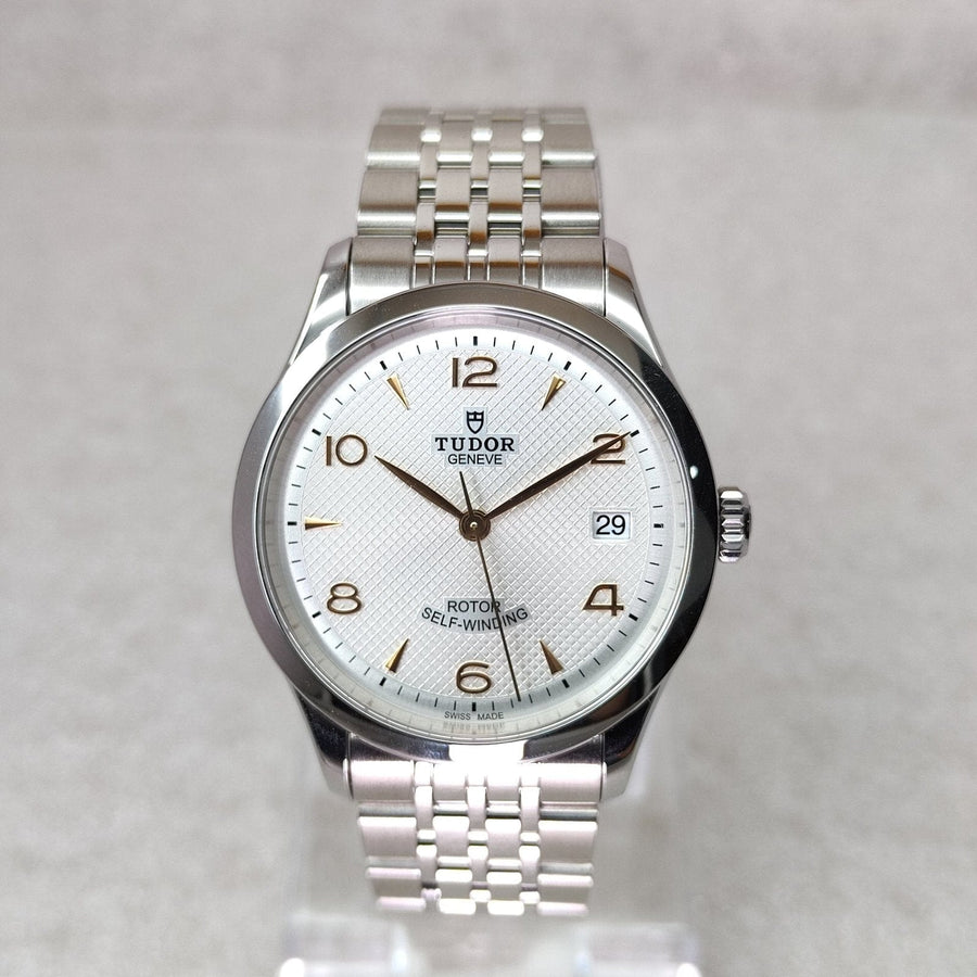 Tudor 1926 Automatic Silver Dial Silver Steel Strap Watch for Men - M91650-0001