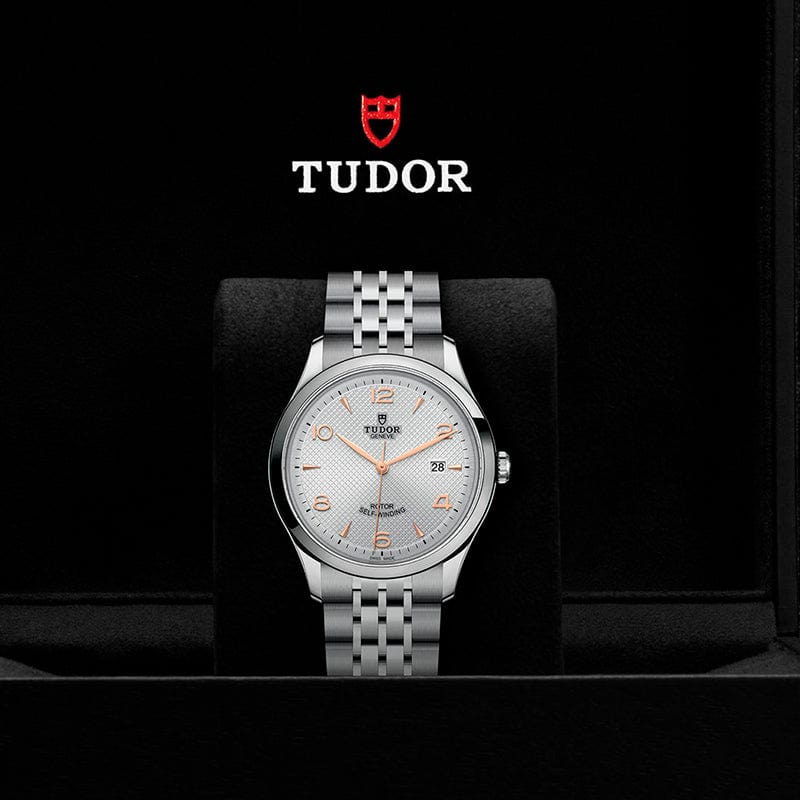 Tudor 1926 Automatic Silver Dial Silver Steel Strap Watch for Men - M91650-0001