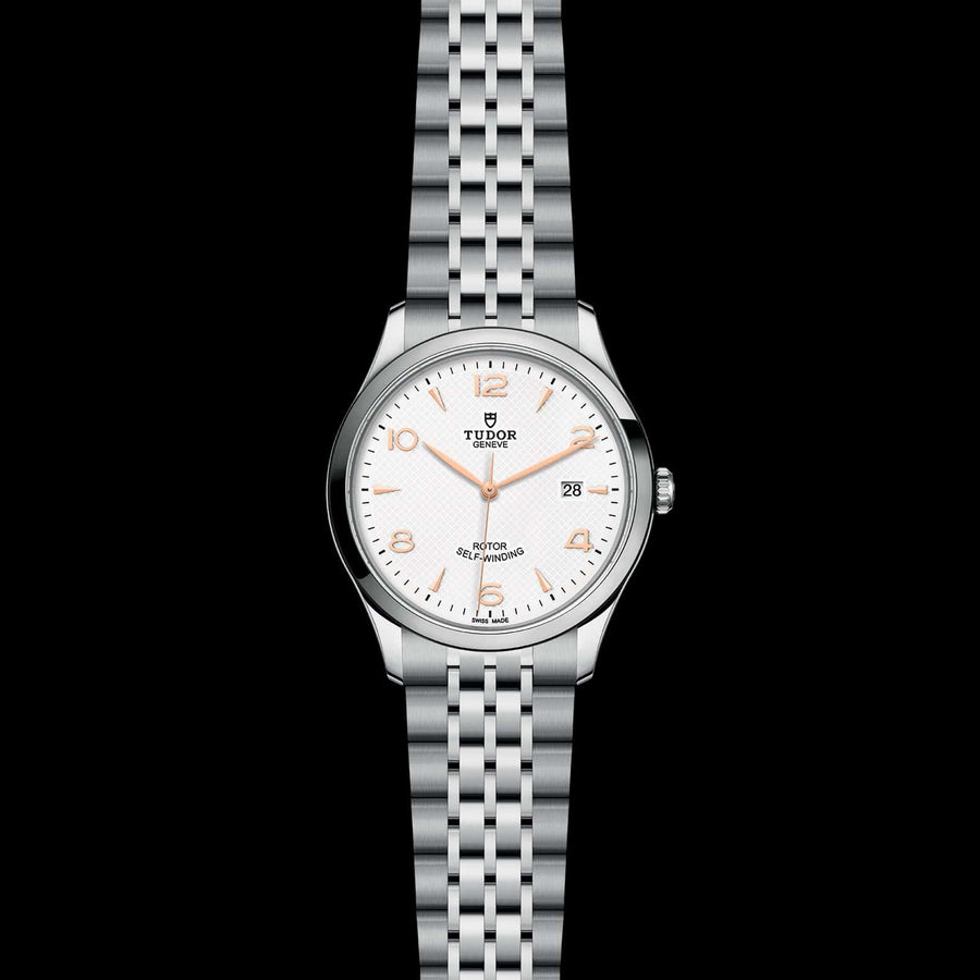 Tudor 1926 Automatic Silver Dial Silver Steel Strap Watch for Men - M91650-0001