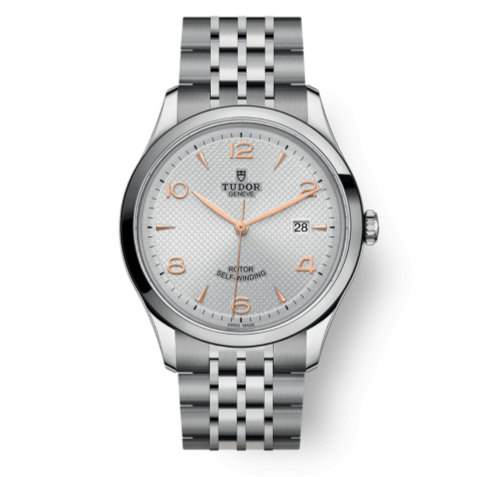 Tudor 1926 Automatic Silver Dial Silver Steel Strap Watch for Men - M91650-0001