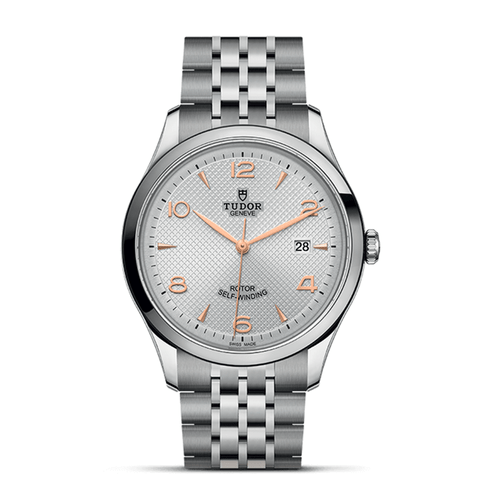 Tudor 1926 Automatic Silver Dial Silver Steel Strap Watch for Men - M91650-0001