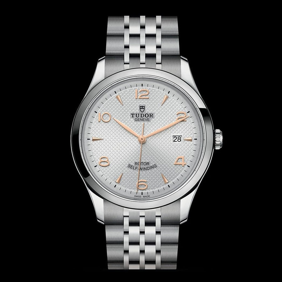 Tudor 1926 Automatic Silver Dial Silver Steel Strap Watch for Men - M91650-0001