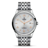 Tudor 1926 Automatic Silver Dial Silver Steel Strap Watch for Men - M91650-0001