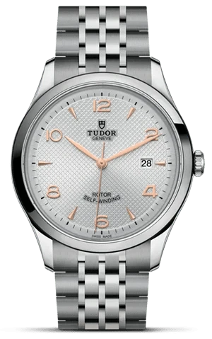 Tudor 1926 Automatic Silver Dial Silver Steel Strap Watch for Men - M91650-0001