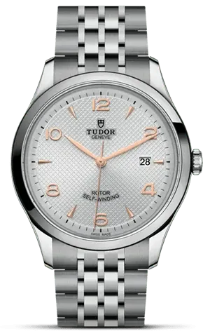 Tudor 1926 Automatic Silver Dial Silver Steel Strap Watch for Men - M91650-0001
