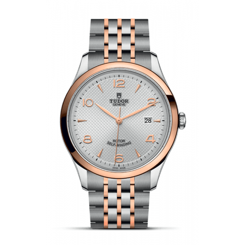 Tudor 1926 Automatic Silver Dial Two Tone Steel Strap Watch for Men - M91651-0001